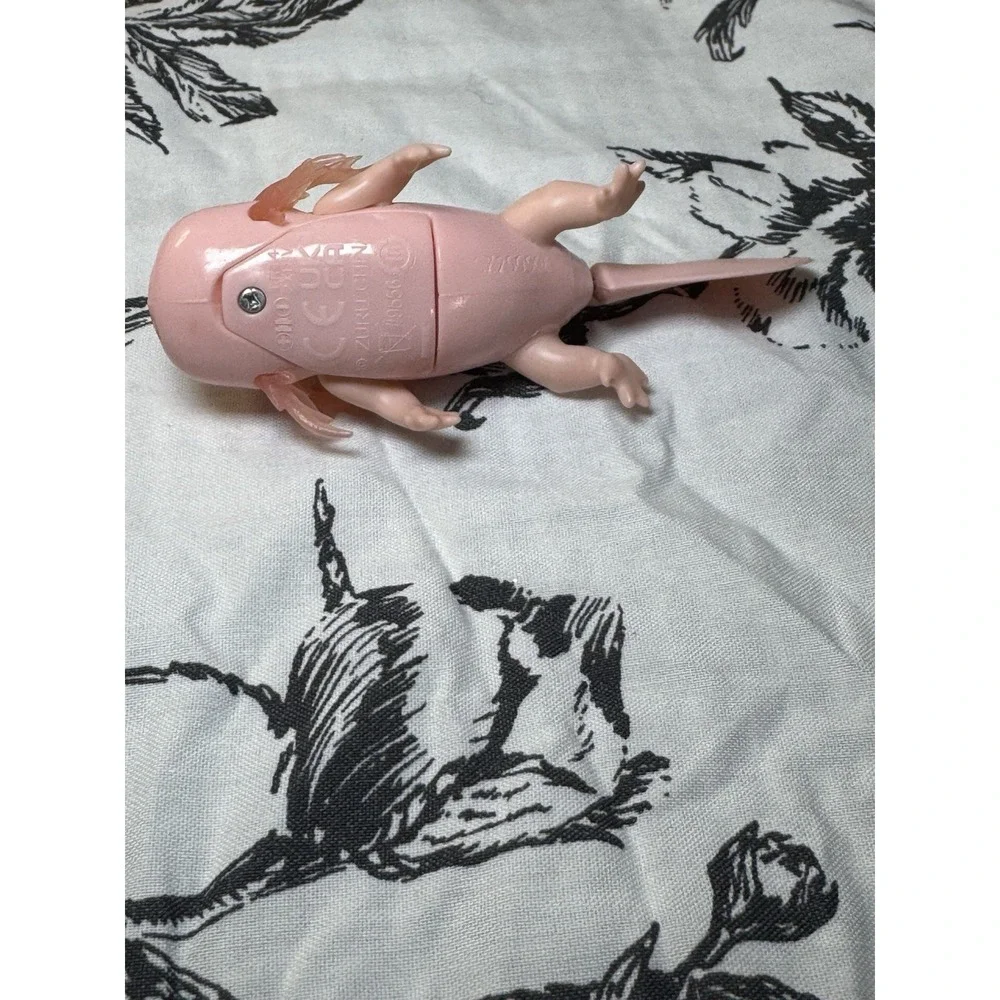 Zuru Pets Alive Axolotls Electronic Robot Swimming Toy Bath Pool Pink Working